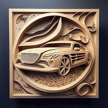 3D model Mercedes Benz F400 Carving (STL)